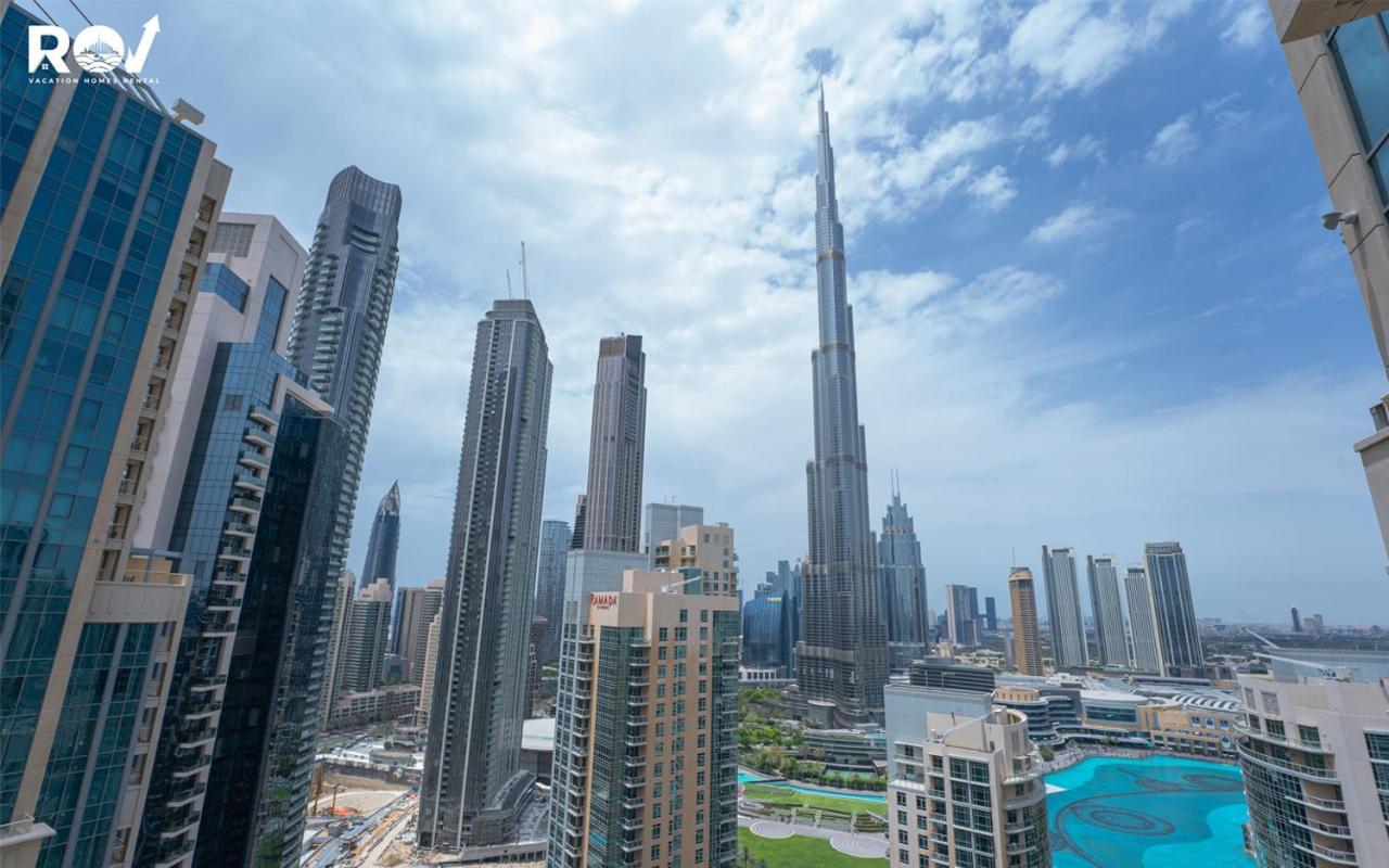 Luxury 2 Bedroom Suite With Full Burj Khalifa View 두바이 외부 사진